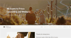 Desktop Screenshot of friscocounselingandwellness.com