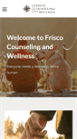 Mobile Screenshot of friscocounselingandwellness.com